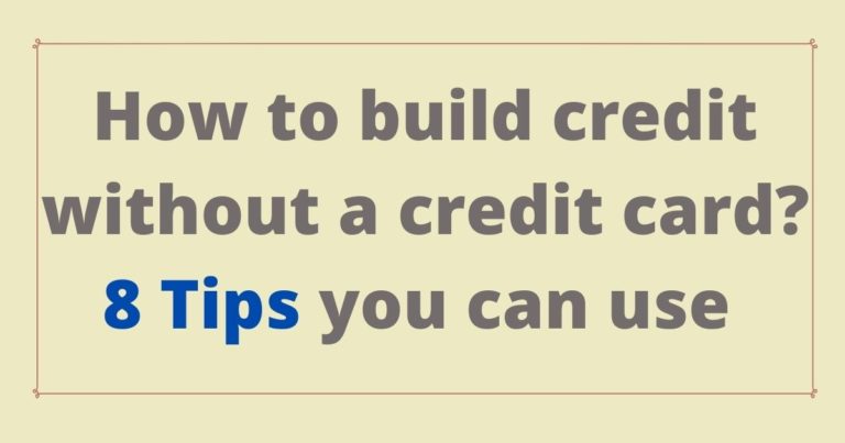 How to build credit without a credit card? - Estradinglife