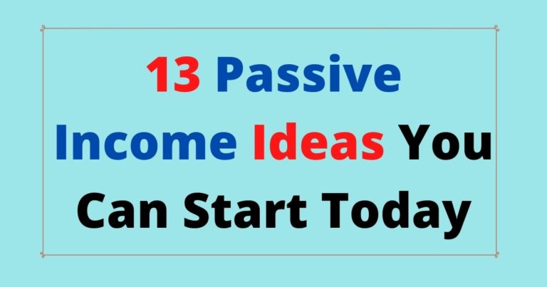 Income Generating Ideas