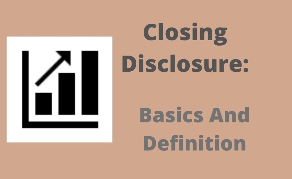 Closing Disclosure
