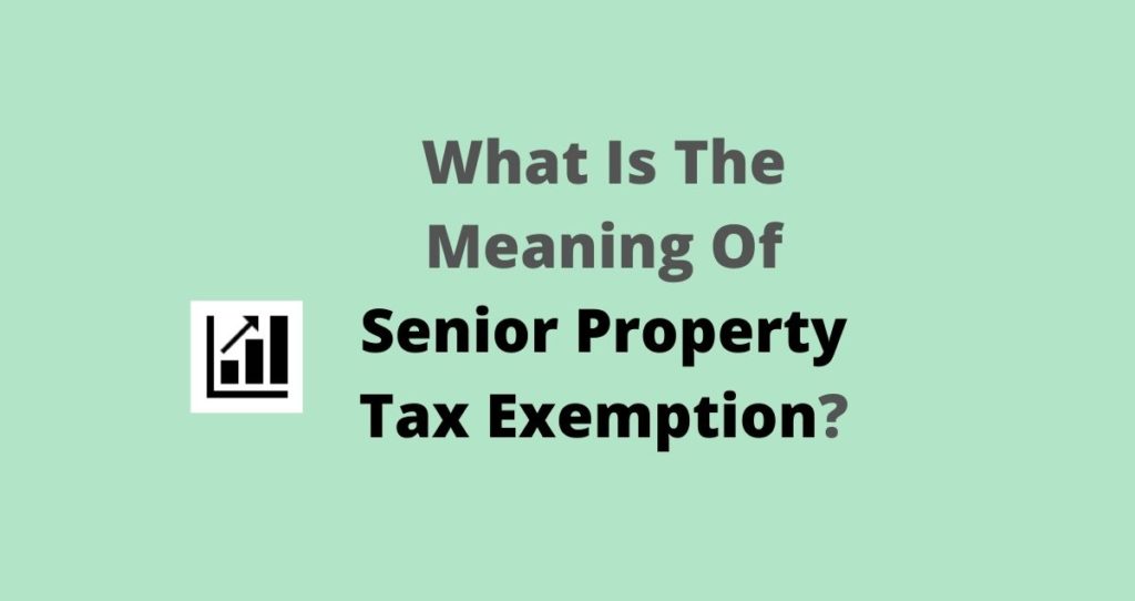 Senior Property Tax Exemption