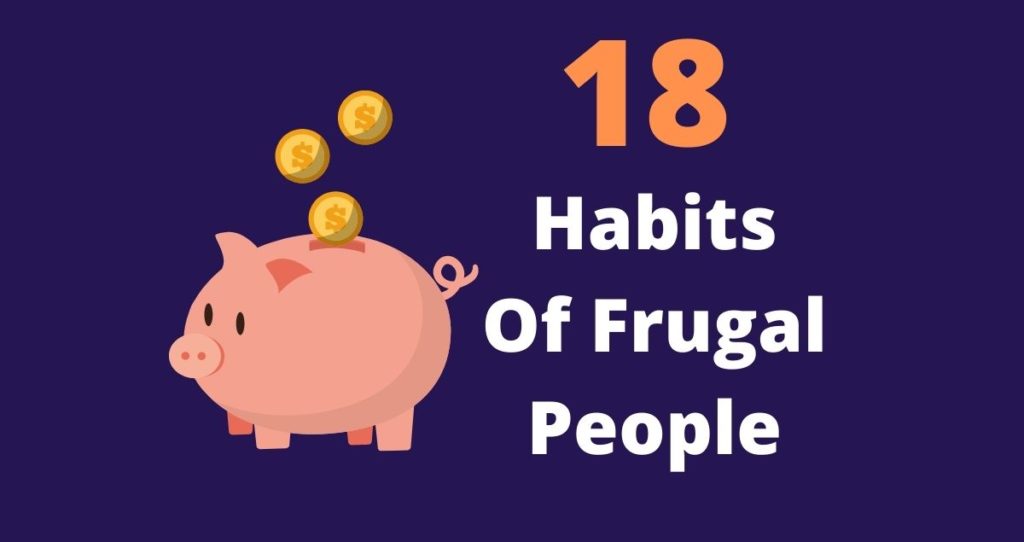 Habits of frugal people