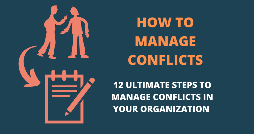 How To Manage Conflicts