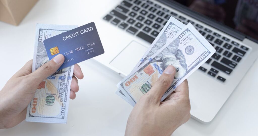 Can you use two credit cards online?